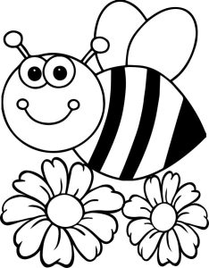 Bee Coloring Pages Free Coloring Sheets Bee coloring pages