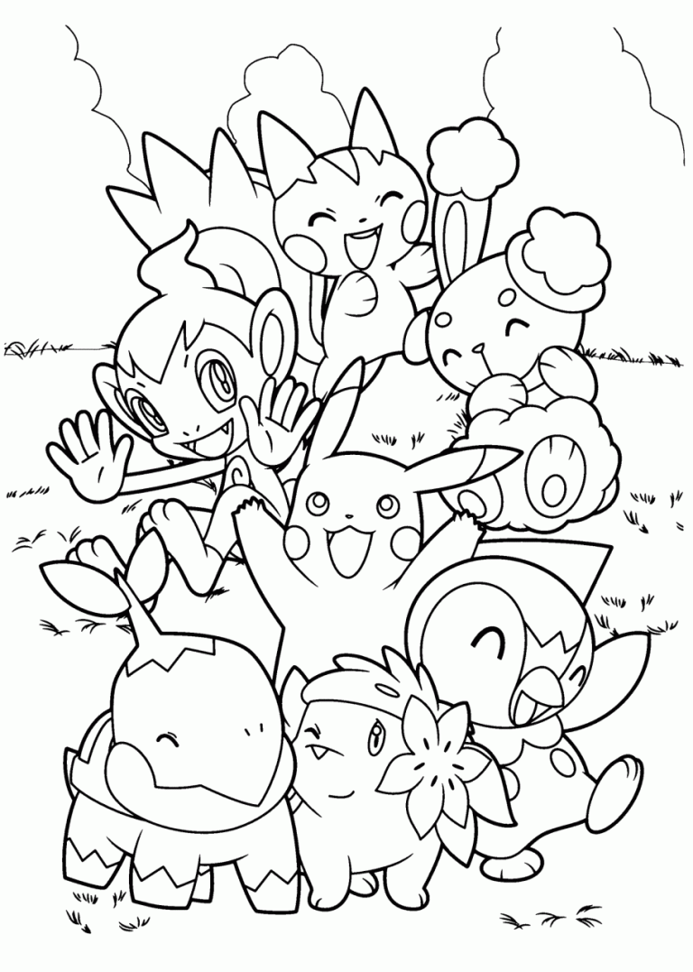Pokemon Coloring Pages For Print