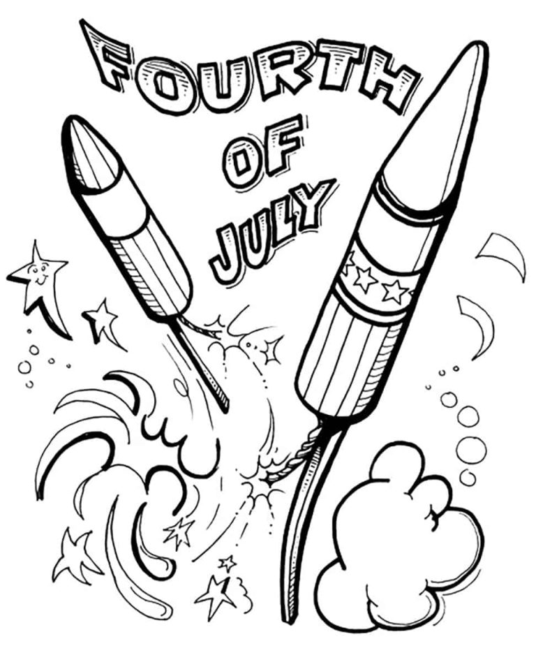 Coloring Pages For Fourth Of July