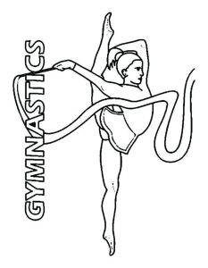 Gymnastics Coloring Pages Free Coloring Sheets Sports coloring