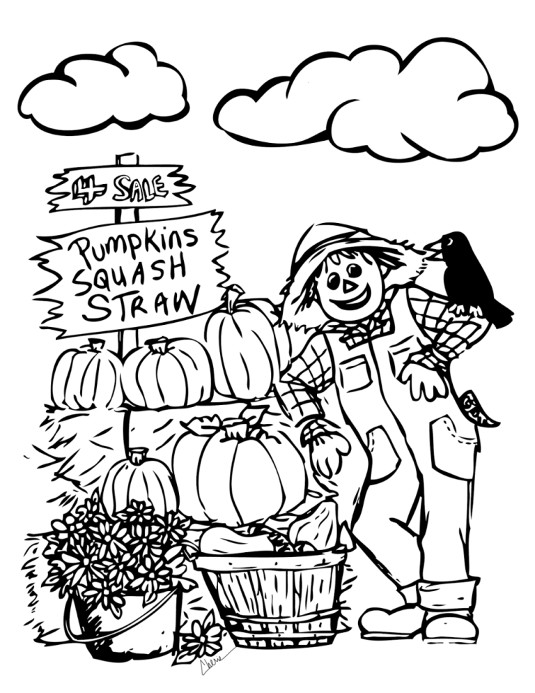 Coloring Pages For September