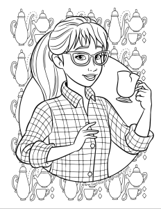 Fancy Nancy Coloring Book Coloring Pages For Kids
