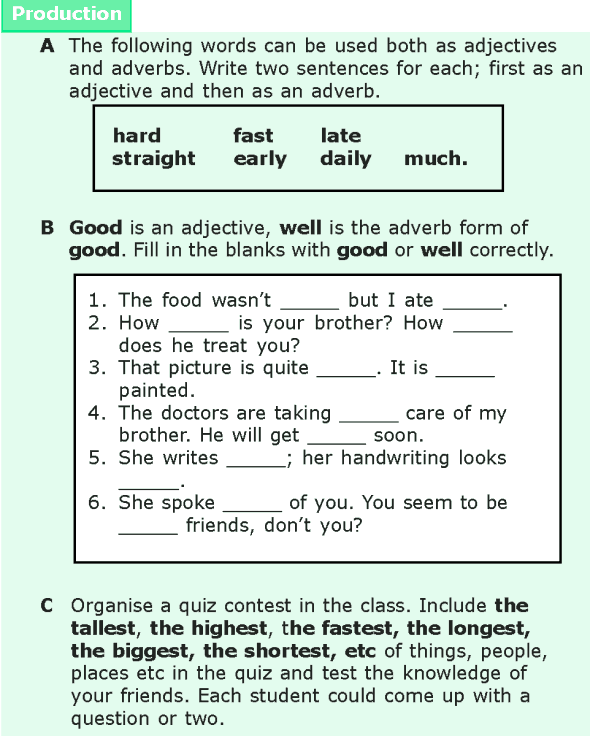 Answer Key Grade 6 English Worksheets With Answers
