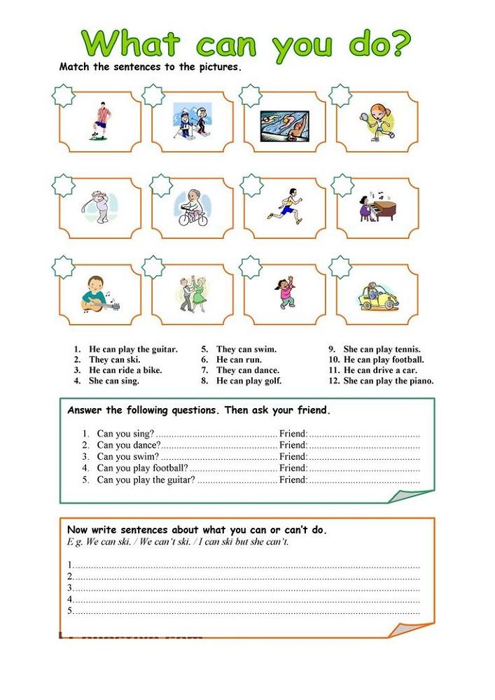Sports Worksheets For Grade 3