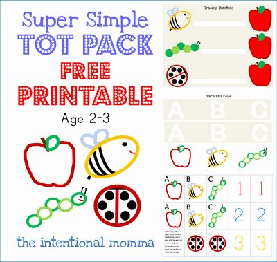Printable Easy Worksheets For Toddlers Age 2