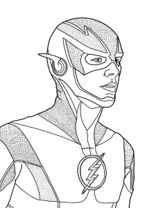 Free & Easy To Print Flash Coloring Pages Avengers coloring pages