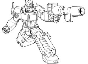 G1 Optimus Prime Coloring Pages Coloring Pages