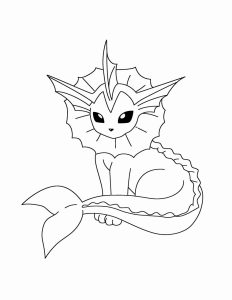 Eevee Evolutions Coloring Page Beautiful Chibi Pokemon Coloring Pages