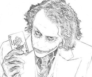 Joker Coloring Pages From Batman Coloring Home