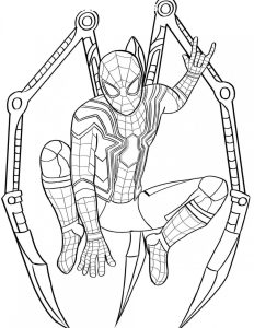 9 Spiderman Colouring Pages Spider coloring page, Avengers coloring