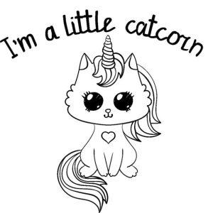 50 Cute Cartoon Unicorn Coloring Pages Kitty coloring, Hello kitty