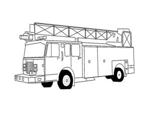 Fire Truck Coloring Pages Pdf in 2020 Truck coloring pages, Firetruck