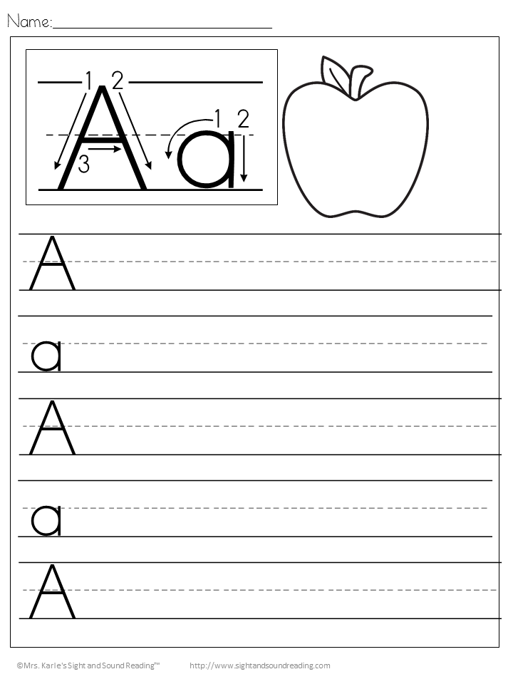 Letter Writing Practice Sheets Free