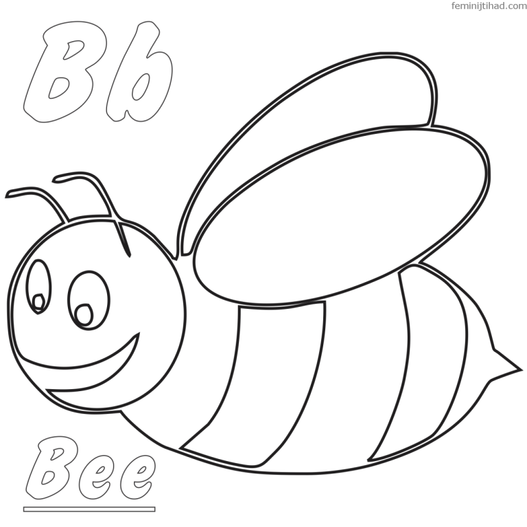 Bumblebee Coloring Picture