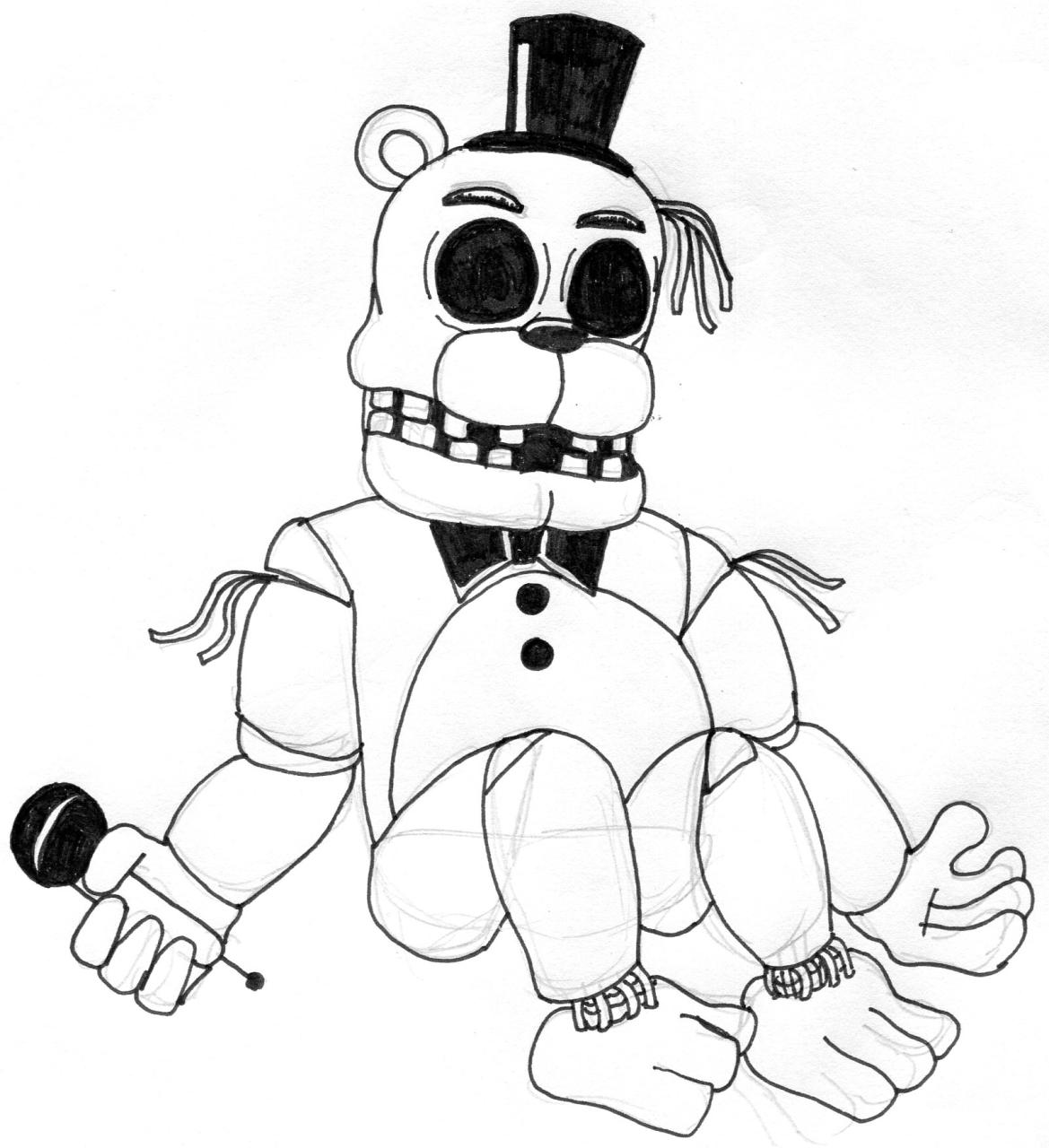 Five Nights At Freddy's Coloring Pages Coloring Home