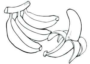 Banana Coloring Pages Best Coloring Pages For Kids