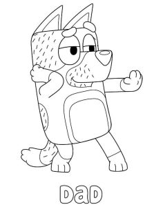 32+ Best image Bluey And Bingo Coloring Pages Disney Junior Bluey