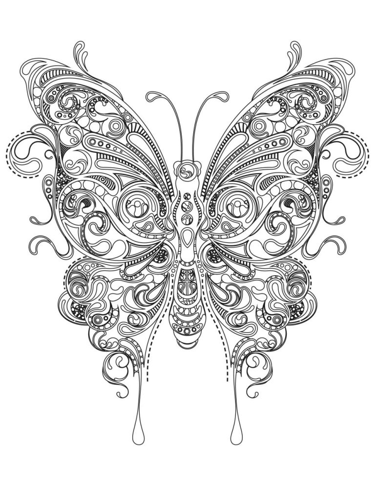 Detailed Coloring Pages To Print
