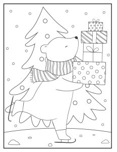 20+ Merry Christmas Coloring Pages Printable, PDF, Easy