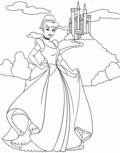 Beautiful Cinderella Coloring Pages 101 Coloring