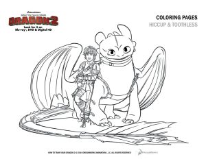 How to Train Your Dragon 2 Free Coloring and Activity Pages