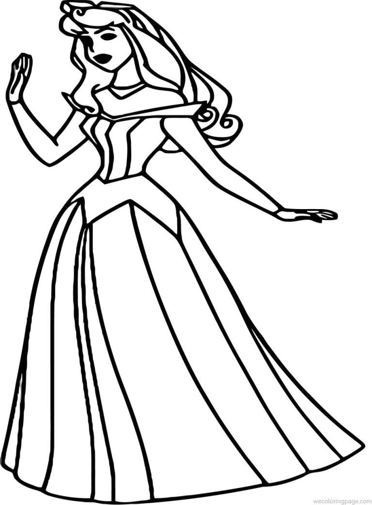 Aurora Coloring Pages