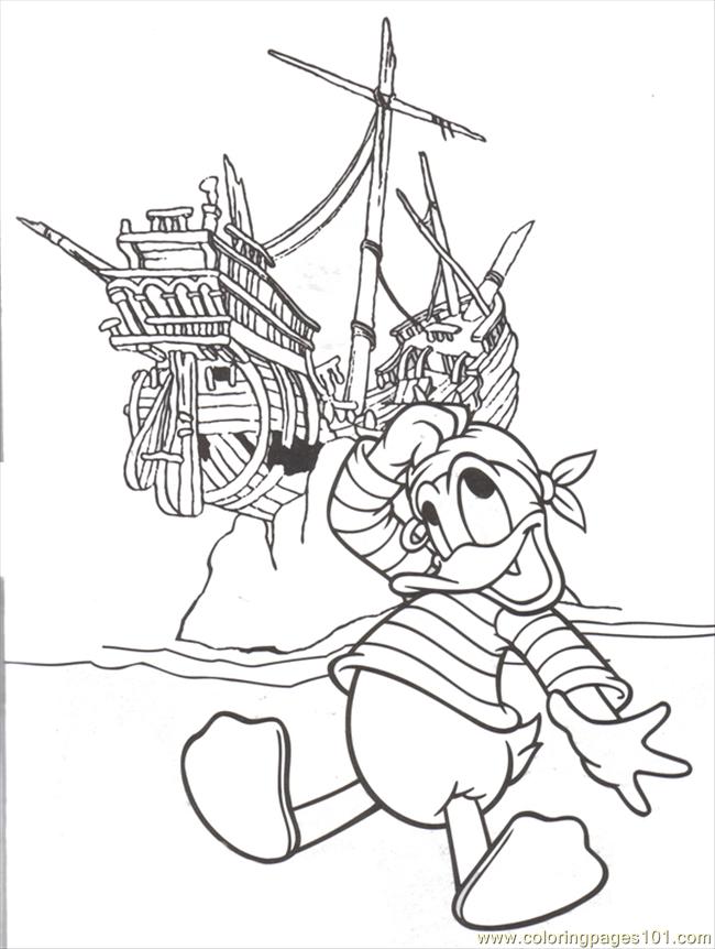 Pirate Coloring Pages Pdf