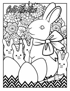 *NEW* Easter Coloring Page South Miami