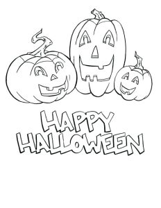 Happy Halloween Coloring Pages Best Coloring Pages For Kids