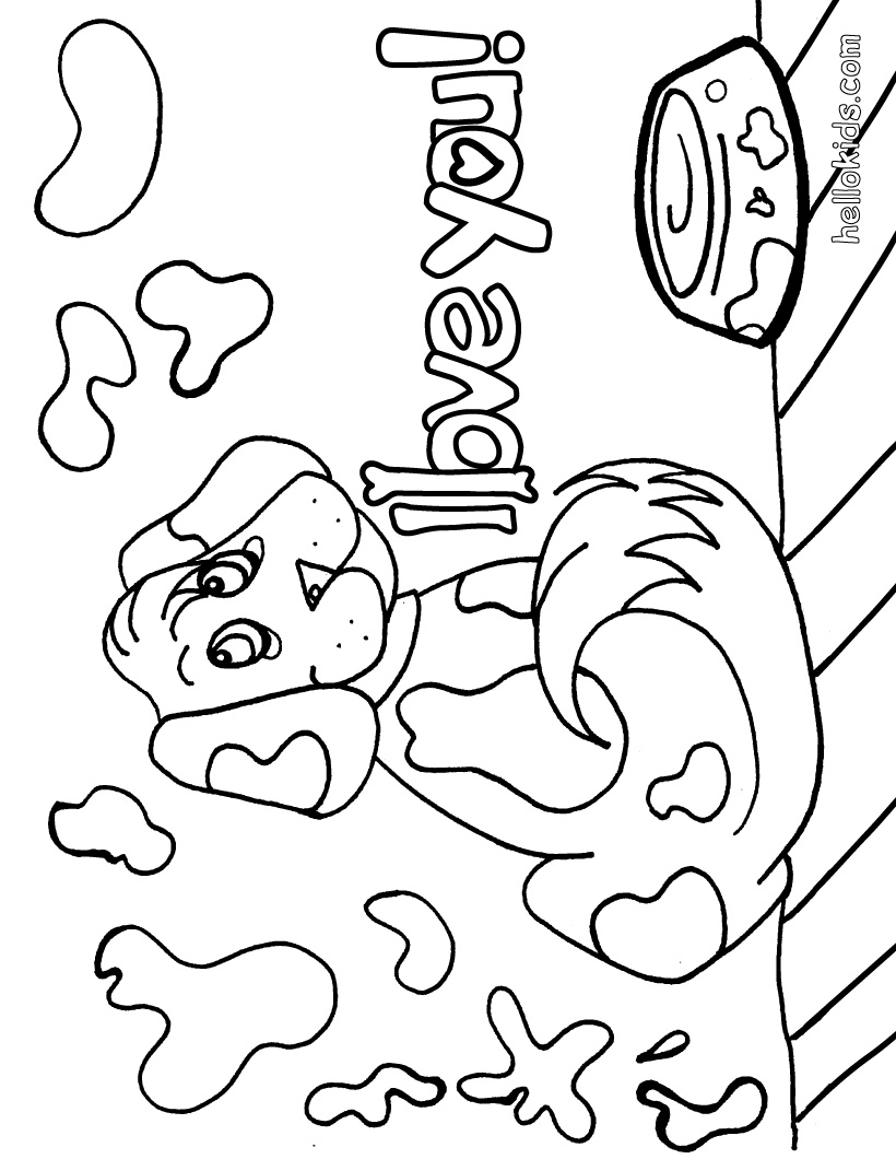 "I Love You " Coloring Pages