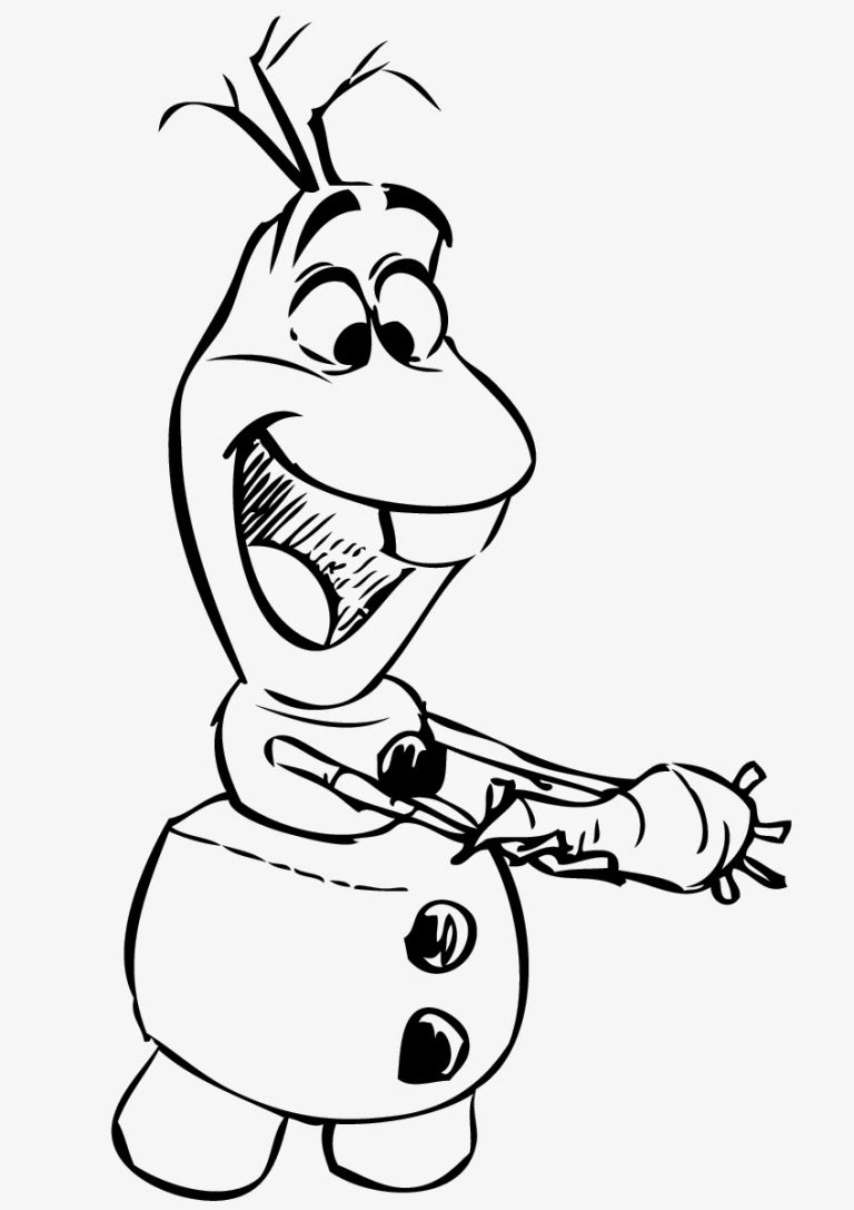 Olaf Frozen Printable Coloring Pages
