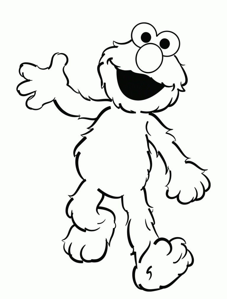 Sesame Street Coloring Pages Zoe
