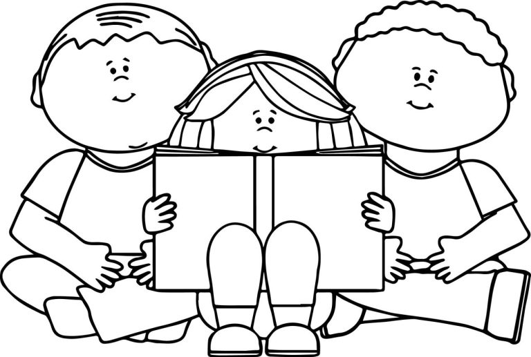 Coloring Pages Of Books