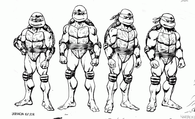 Coloring Pages Tmnt
