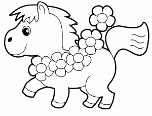 Easy Coloring Pages For Kids Coloring Home