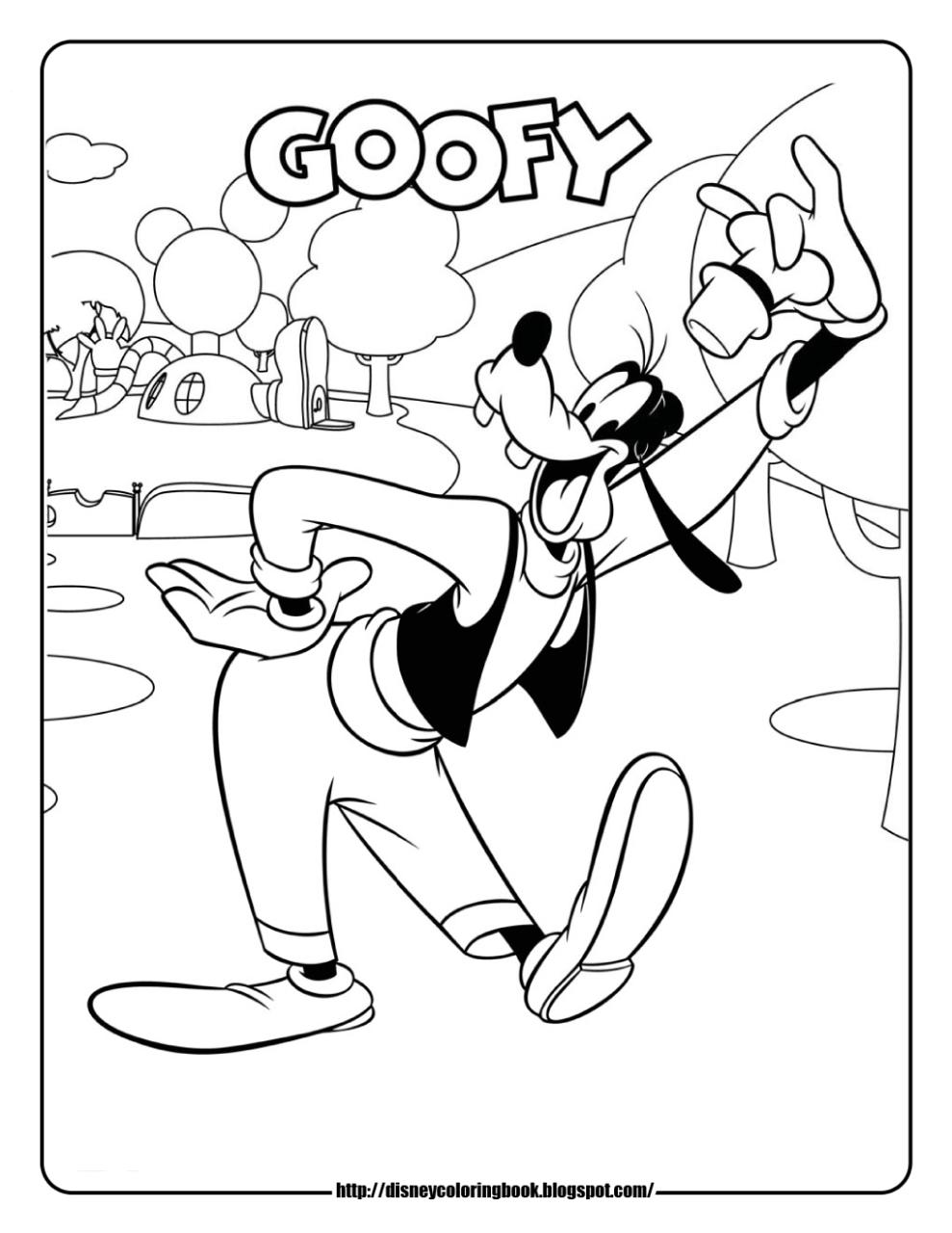 Disney Coloring Pages and Sheets for Kids Mickey Mouse Clubhouse 2