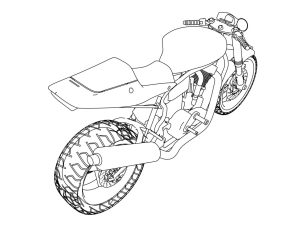Motorcycle Coloring Pages 05