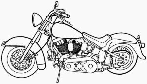 Coloring Pages Motorcycle Coloring Pages Free and Printable