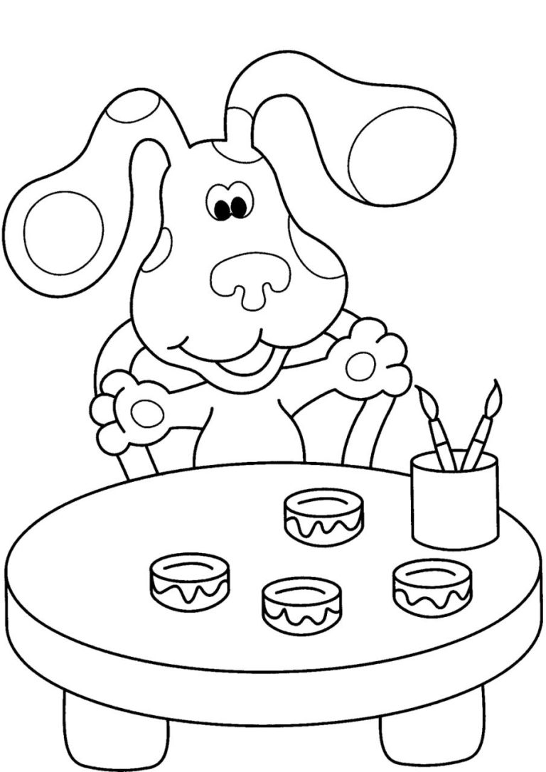 Blue's Clues Coloring Book
