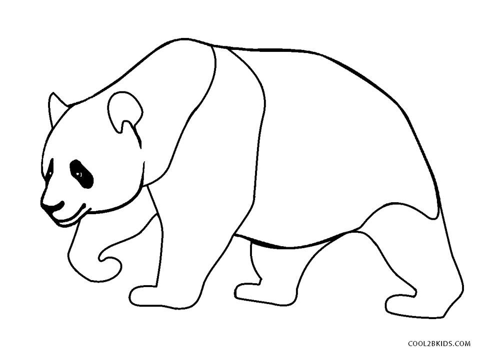 Free Printable Panda Coloring Pages For Kids