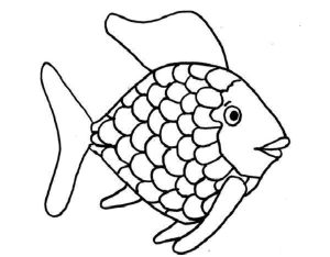 Fun Fish Color Sheet for Kids 101 Activity