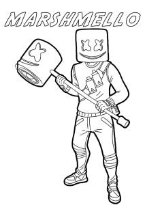 Fortnite Coloring Pages. 140 Best Images Free Printable