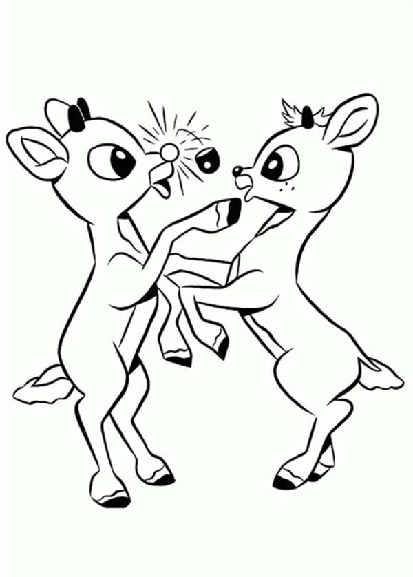 Clarice Rudolph Coloring Pages