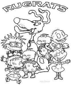 Printable Rugrats Coloring Pages For Kids Cool2bKids