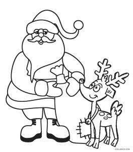 Free Printable Santa Coloring Pages For Kids Cool2bKids
