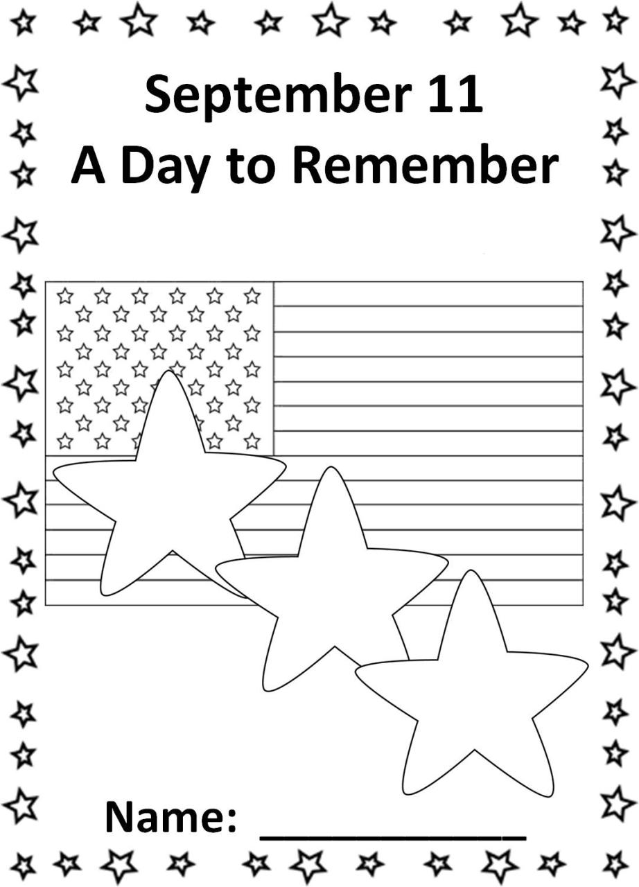 9/11 Coloring Pages Patriots Day Best Coloring Pages For Kids
