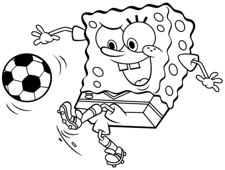 Coloring Pages Of Spongebob