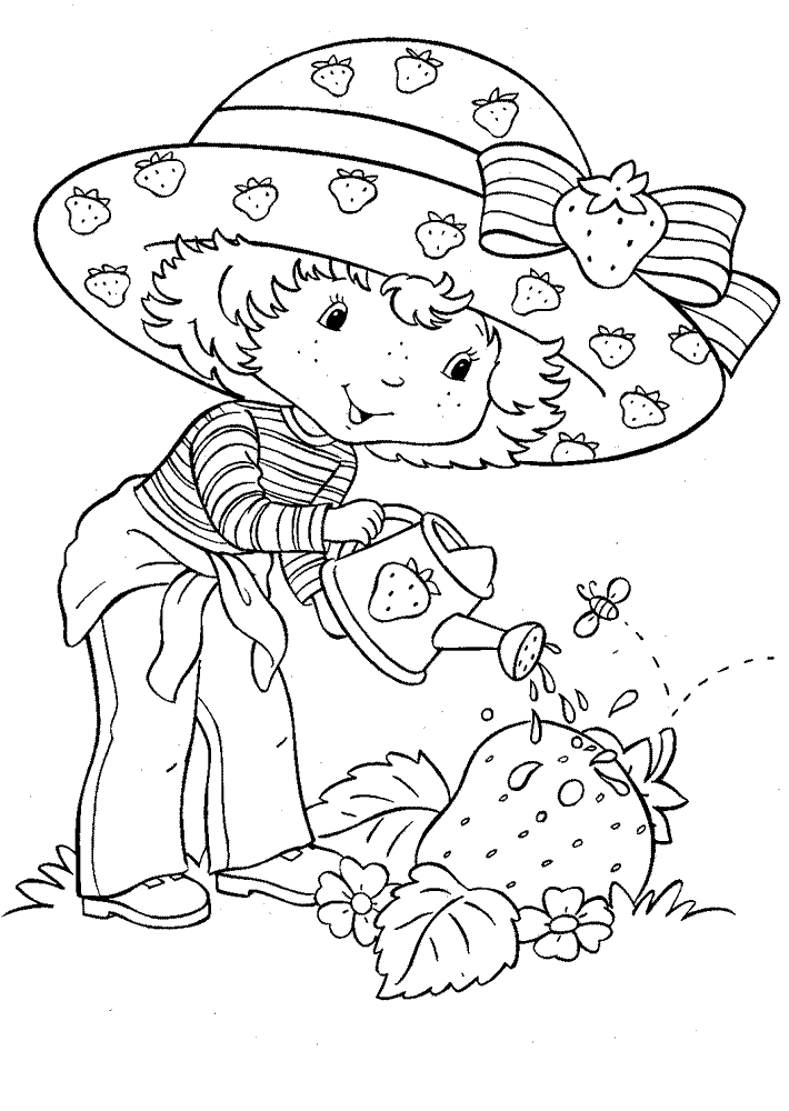 Strawberry Shortcake Coloring Pages Fantasy Coloring Pages