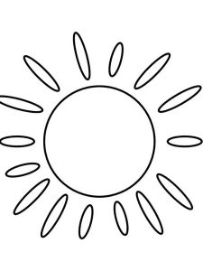 Sun coloring pages. Download and print Sun coloring pages.