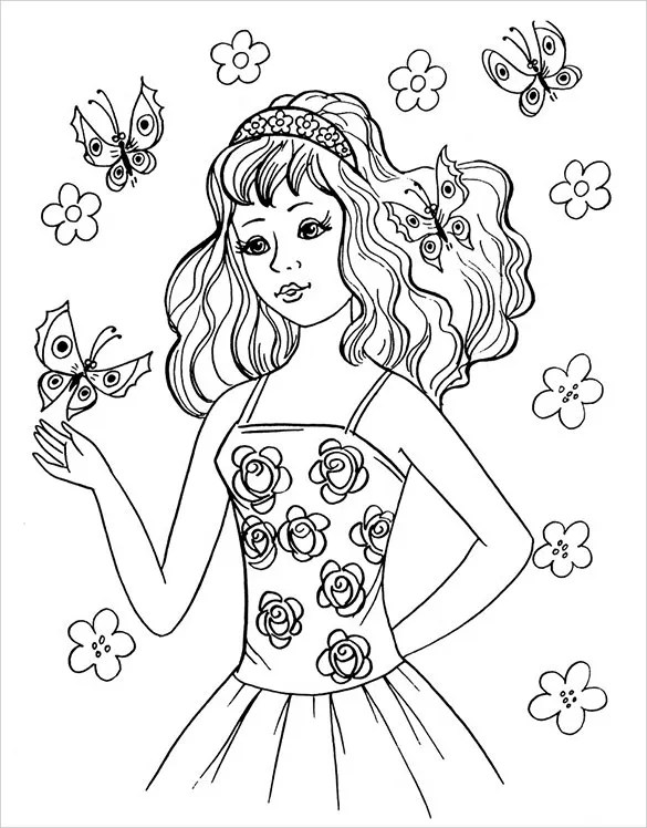 Coloring Page For Teens